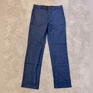 LIKE NEW Kenneth Cole Navy Wool Suit Pants